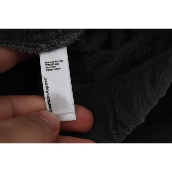 American Apparel Pants Womens Small Combed Cotton extra High Rise Straight Leg - Picture 5 of 9